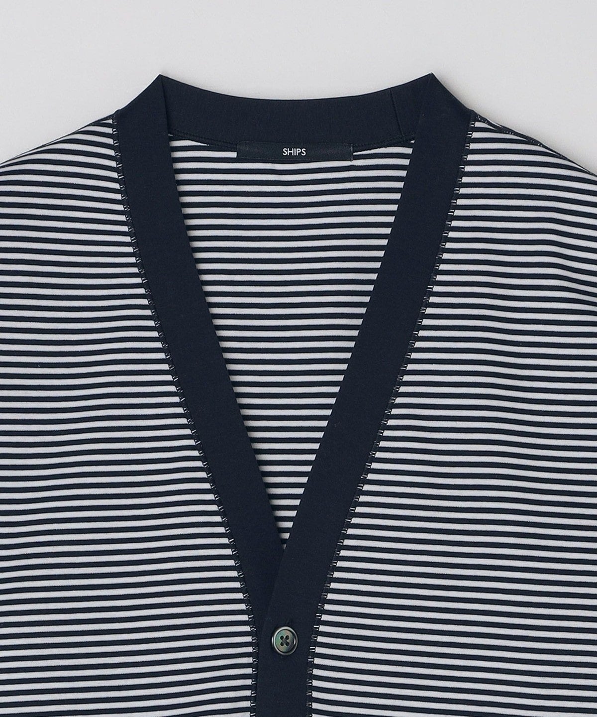 SHIPS:32ゲージ ハイゲージ ライト カーディガン