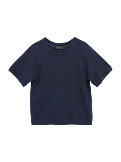 SHIPS JET BLUE:BIG KANOKO CREW S/S