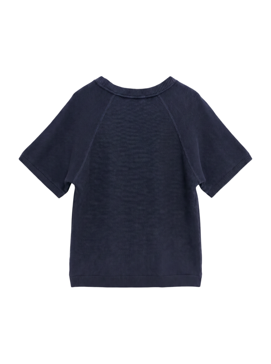 SHIPS JET BLUE:BIG KANOKO CREW S/S