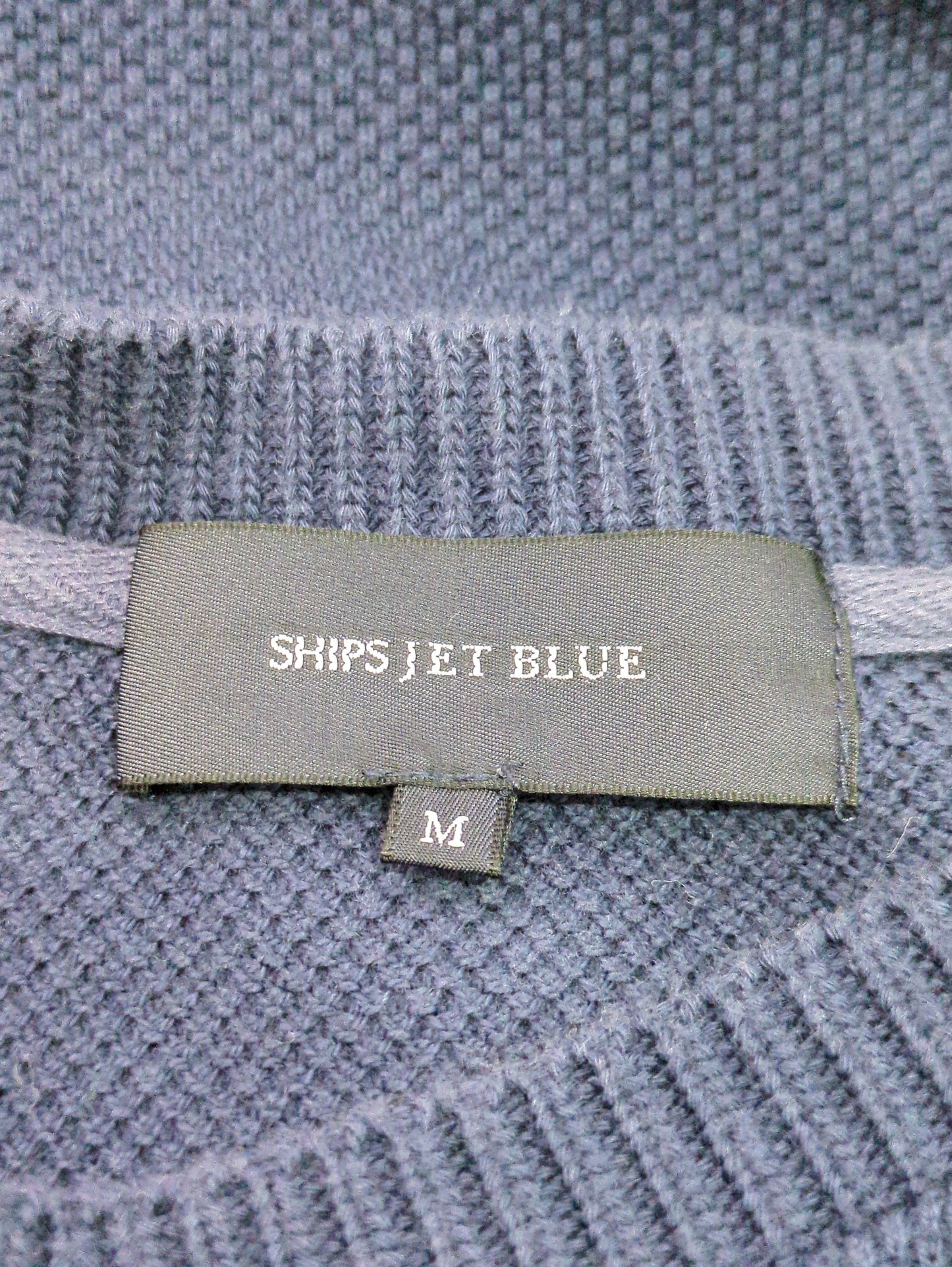 SHIPS JET BLUE:BIG KANOKO CREW S/S