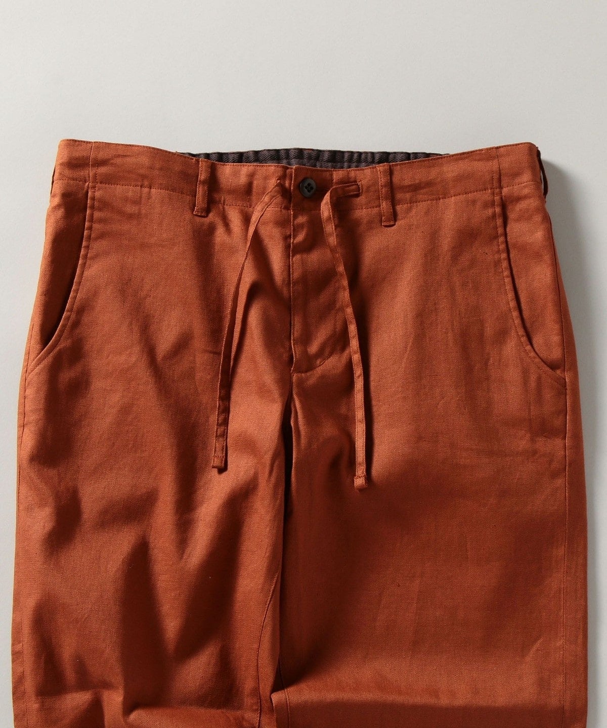 SHIPS: SOLOTEX(R) サフィラン リネン ハイブリッド ライト イージー パンツ