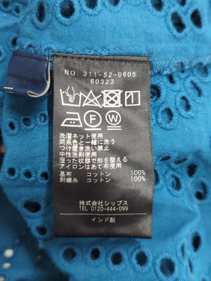 〈手洗い可能〉 シフリー エンブロイダリー ブラウス