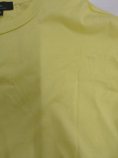 SHIPS Primary Navy Label:コットンショートスリーブプルオーバー