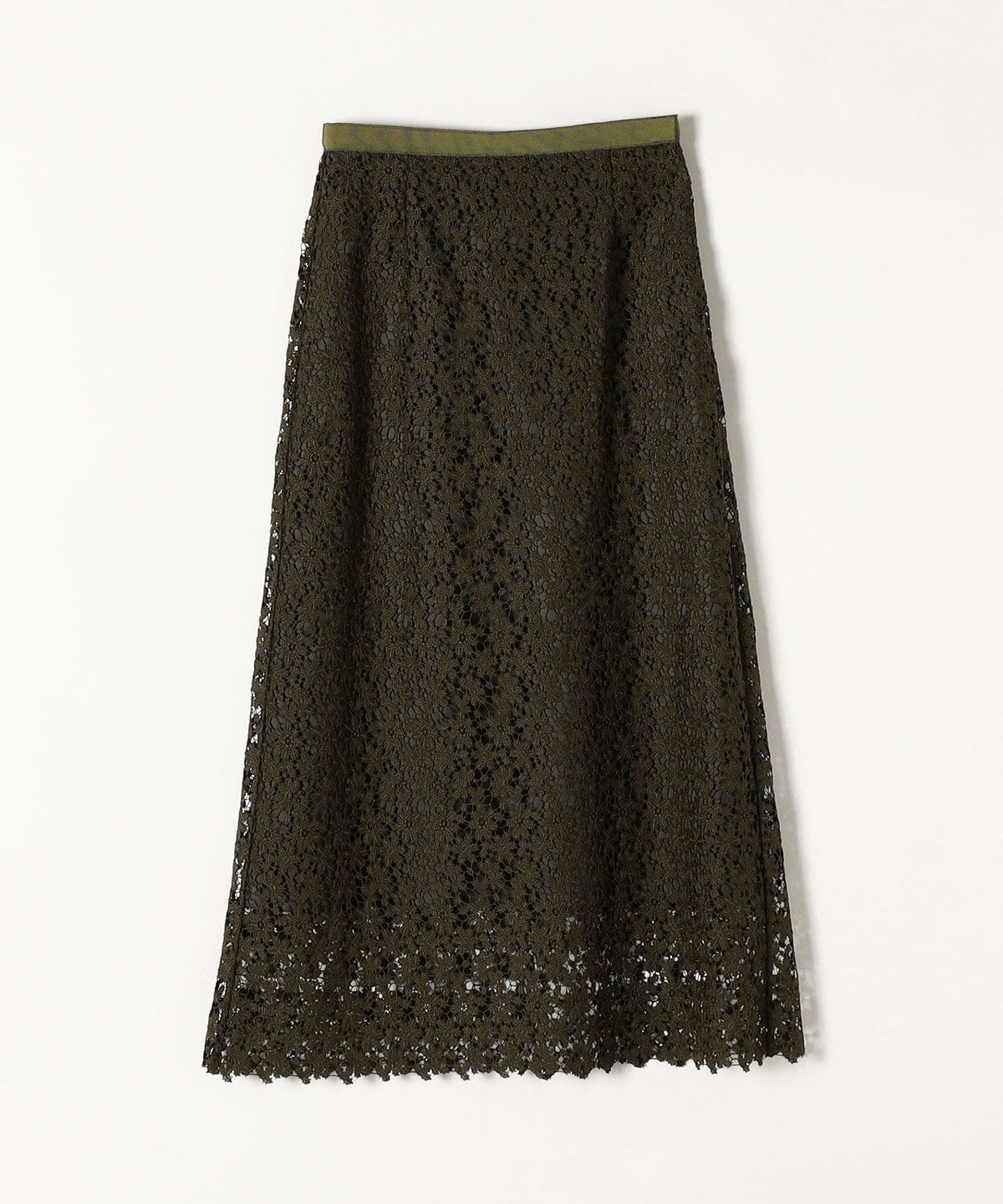 SHIPS any:〈ウォッシャブル〉プチフラワー レース スカート