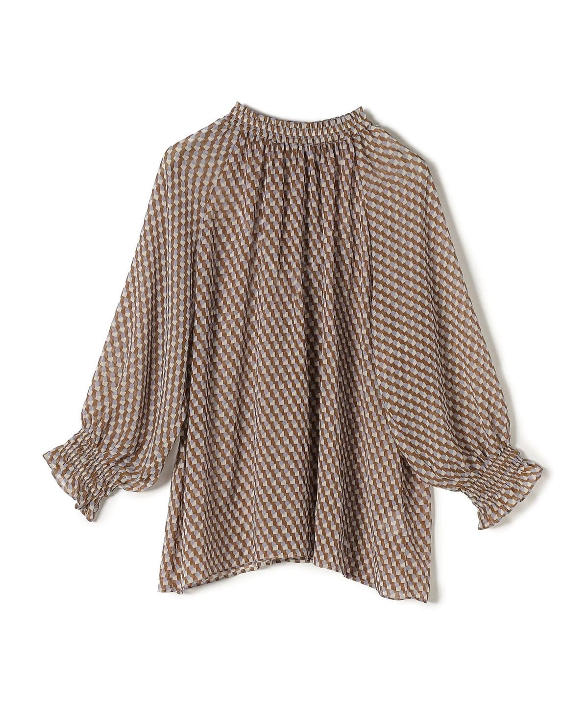 〈手洗い可能〉SPRINTEX ギャザーブラウス