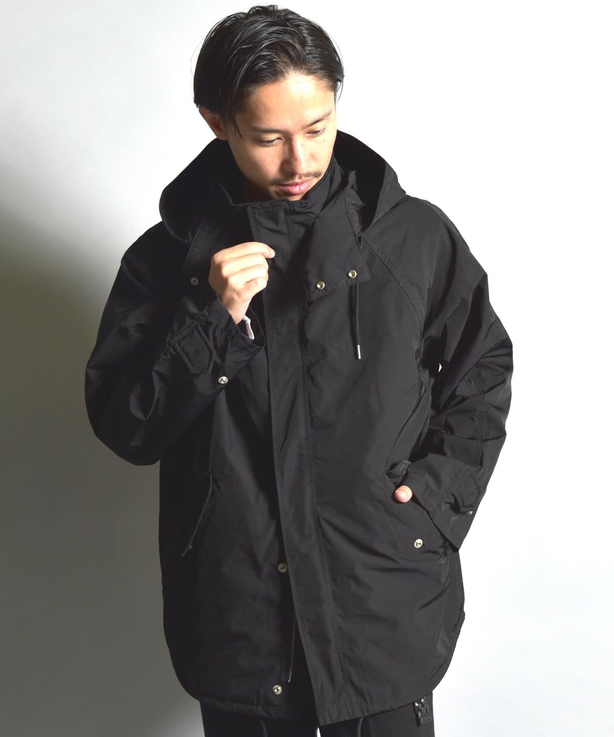 SU: ビッグシルエット 2WAY ショート モッズ ブルゾン