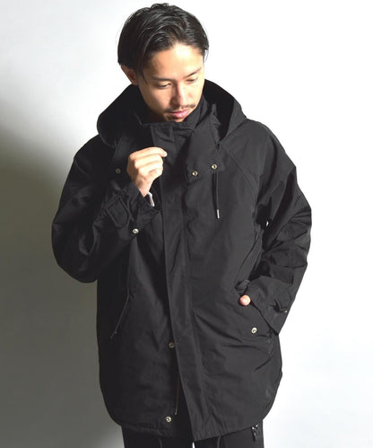 SU: ビッグシルエット 2WAY ショート モッズ ブルゾン