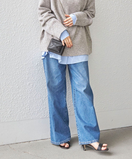 〈洗濯機可能〉リラックス フィット デニム