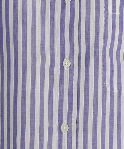 SHIPS: Herdmans コットン/リネン 7スリーブ シャツ due 20SS