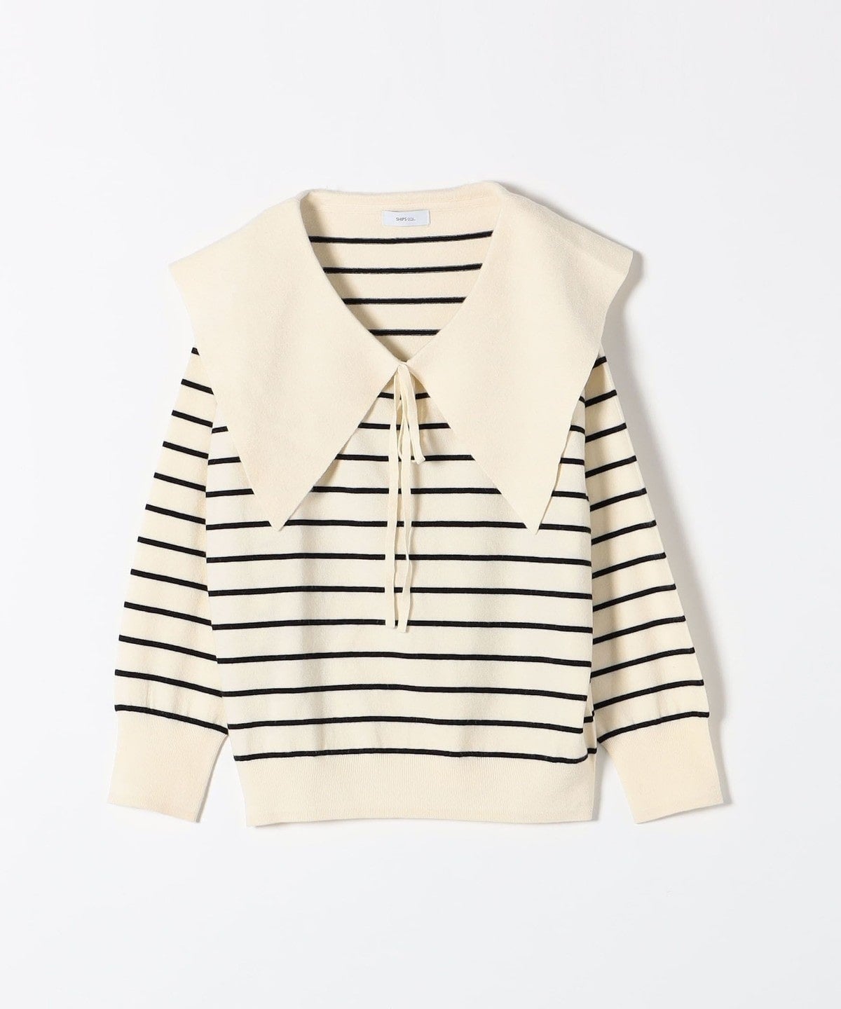 SHIPS any:〈手洗い可能〉ビッグカラー ニット プルオーバー2