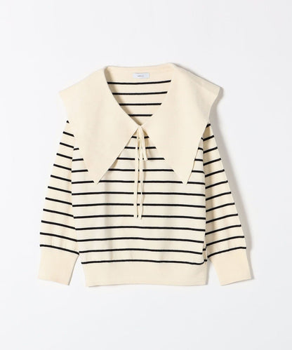 SHIPS any:〈手洗い可能〉ビッグカラー ニット プルオーバー2