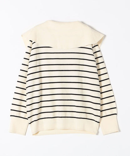 SHIPS any:〈手洗い可能〉ビッグカラー ニット プルオーバー2