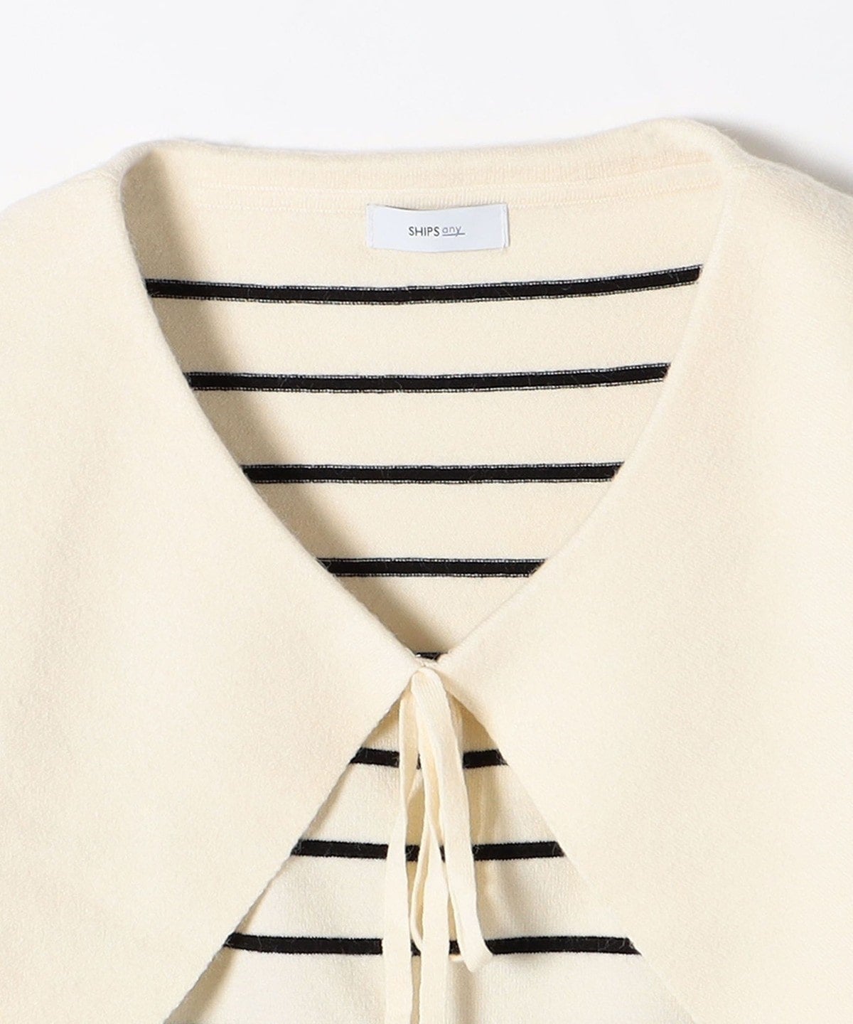 SHIPS any:〈手洗い可能〉ビッグカラー ニット プルオーバー2