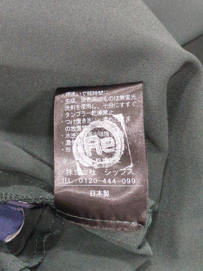 【手洗い可能】ワイドクロップドパンツ
