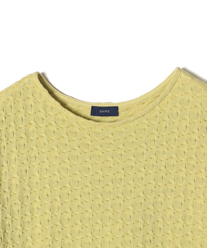 〈手洗い可能〉レースジャカードプルオーバー