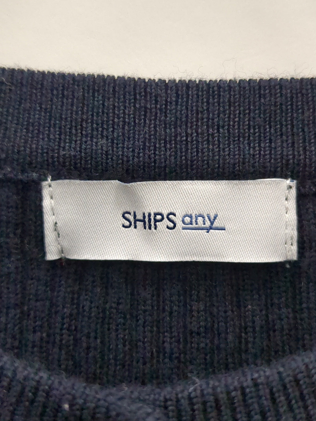 SHIPS any: ウール ヘンリーネック プルオーバー