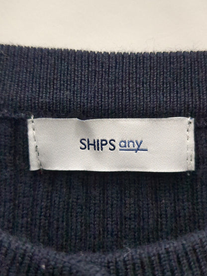 SHIPS any: ウール ヘンリーネック プルオーバー