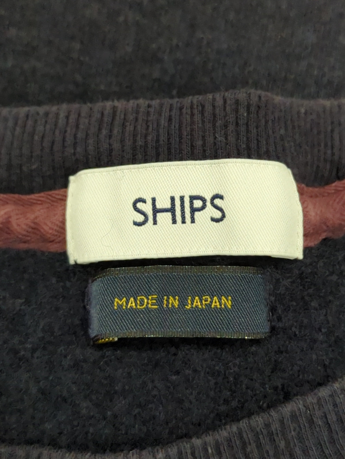 SHIPS:W/C SWEAT C/N L/S