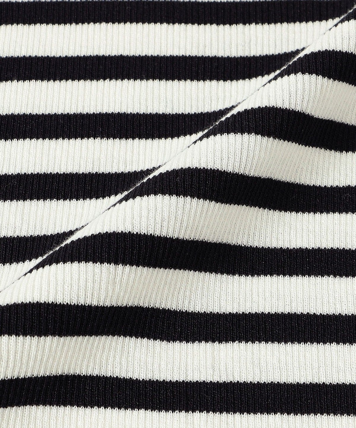 〈手洗い可能〉綿 ナイロン 袖 フレア クルーネック リブ ニット 24SS