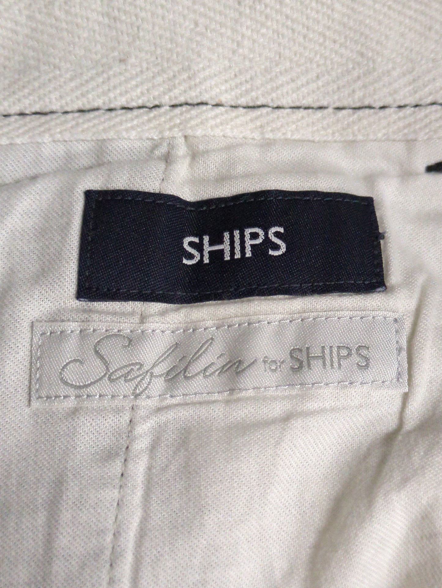 SHIPS: SOLOTEX(R) サフィラン リネン ハイブリッド イージー パンツ 23SS