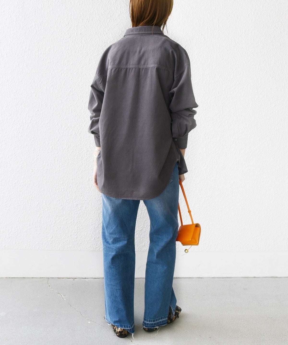 〈洗濯機可能〉コーデュロイ オーバー シャツ