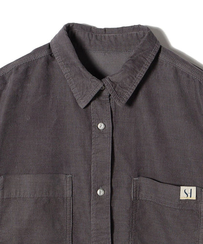 〈洗濯機可能〉コーデュロイ オーバー シャツ