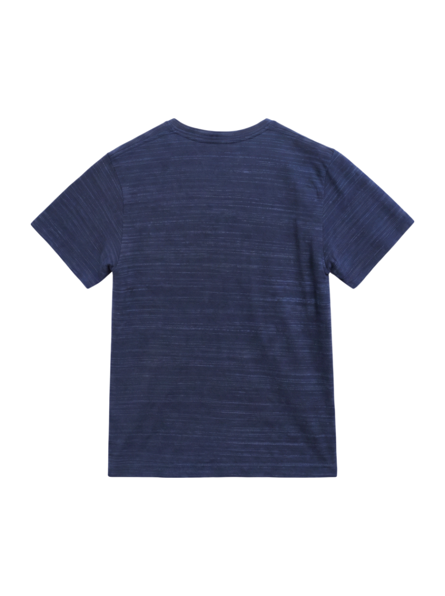 SHIPS JET BLUE: コブラボーダー VネックTシャツ
