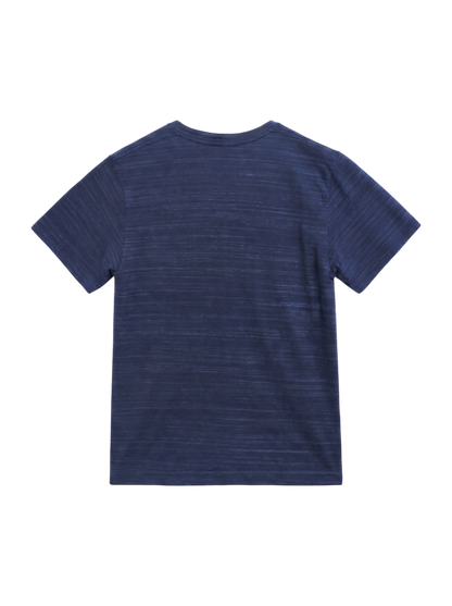 SHIPS JET BLUE: コブラボーダー VネックTシャツ