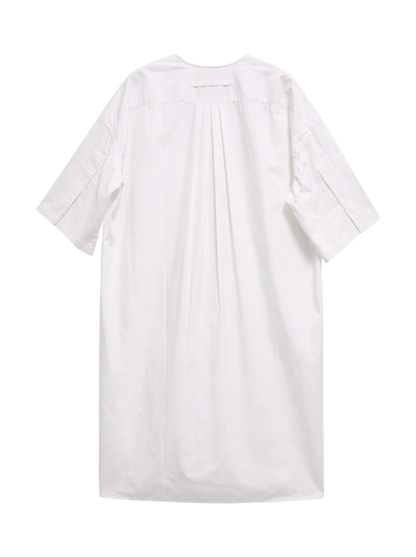 TICCA:Key Neck S/S Long Dress