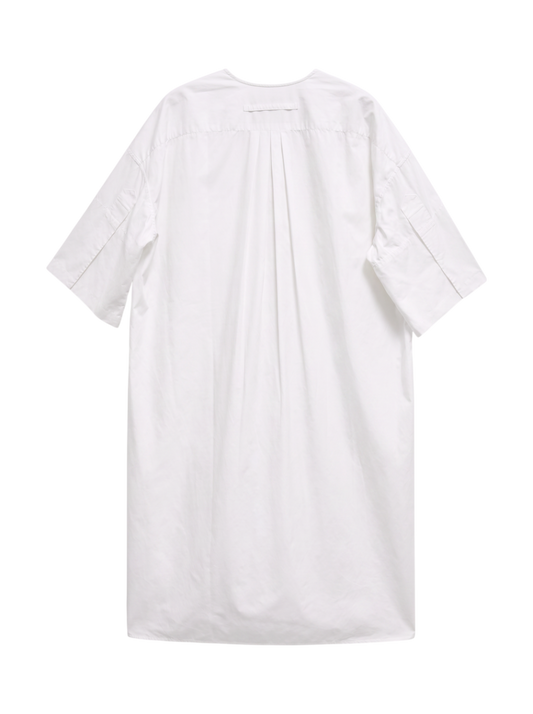 TICCA:Key Neck S/S Long Dress