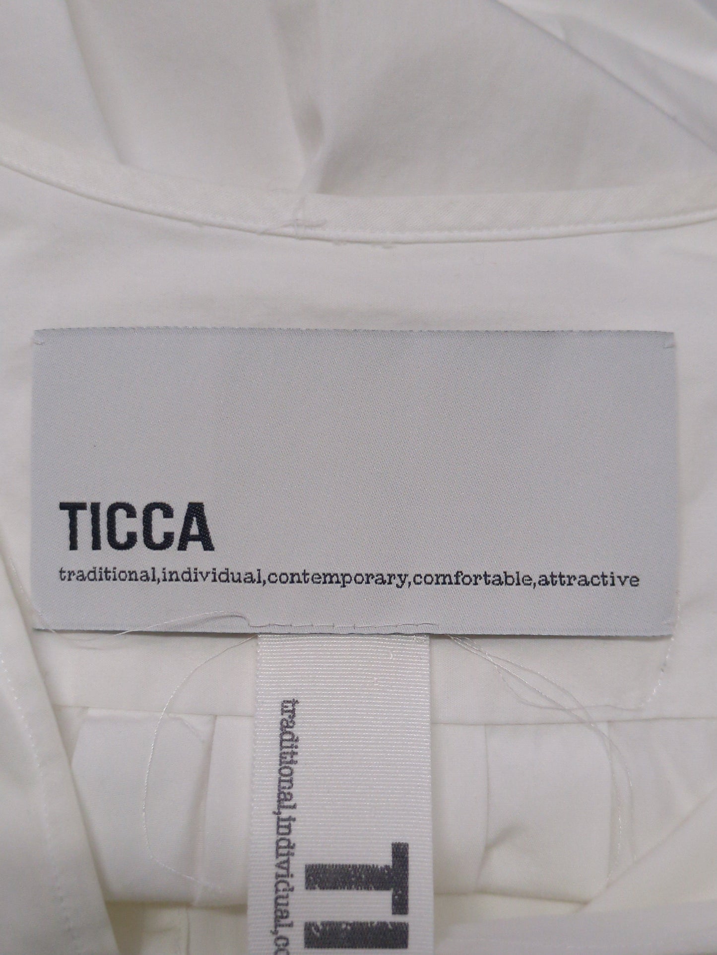 TICCA:Key Neck S/S Long Dress