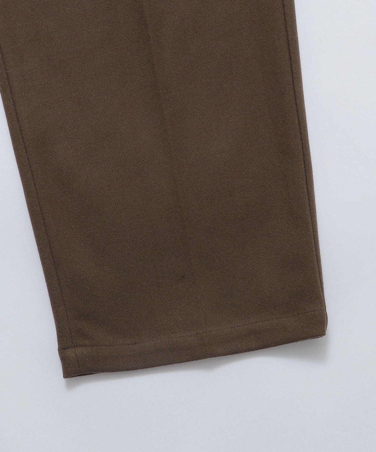 City Ambient Products: T/Rフラノ 2プリーツ ワイドテーパード スラックス