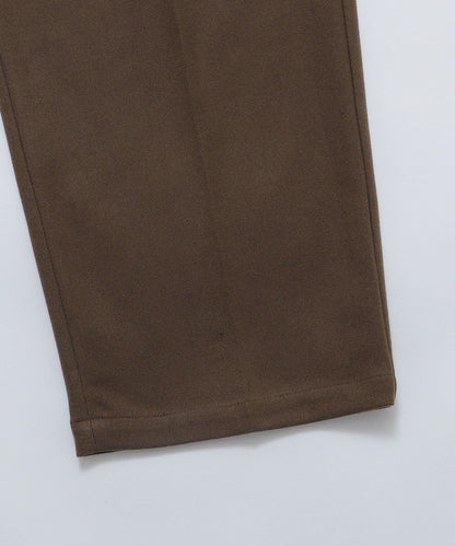 City Ambient Products: T/Rフラノ 2プリーツ ワイドテーパード スラックス