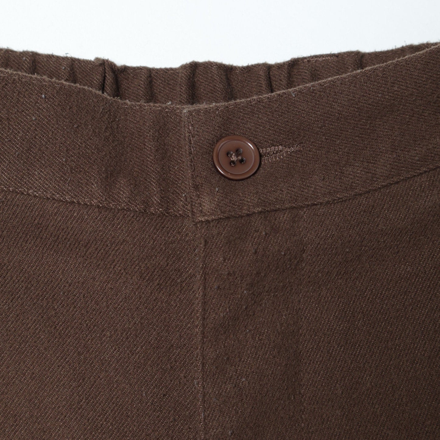 City Ambient Products: T/Rフラノ 2プリーツ ワイドテーパード スラックス