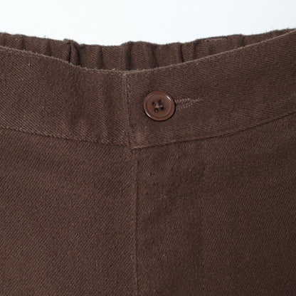 City Ambient Products: T/Rフラノ 2プリーツ ワイドテーパード スラックス