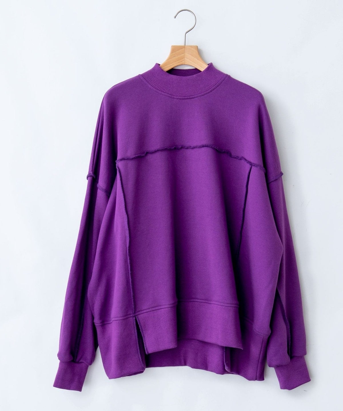 SHOP PRESSパッチワークスウェット