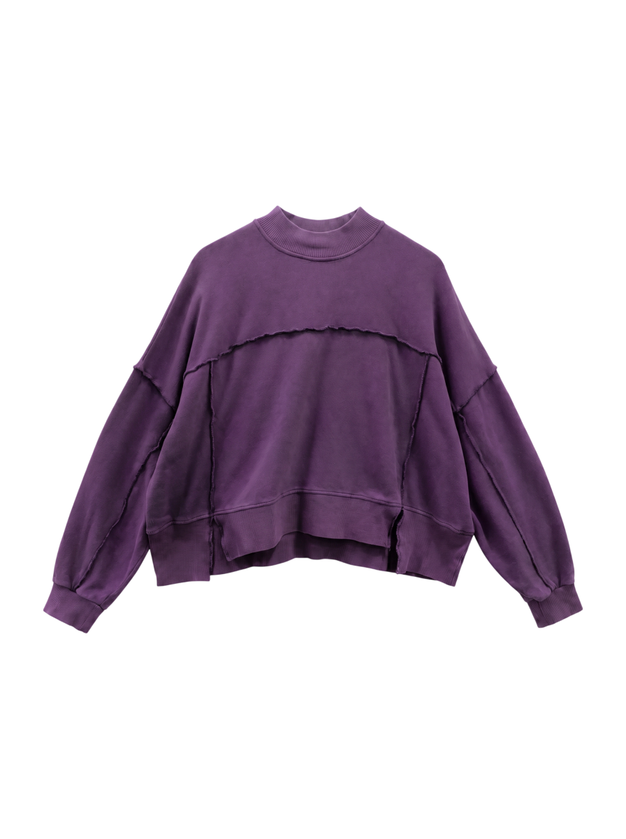 SHOP PRESSパッチワークスウェット