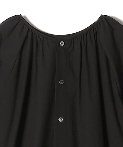 SHIPS Primary Navy Label:〈手洗い可能〉コットン フロント ピンタック ワンピース