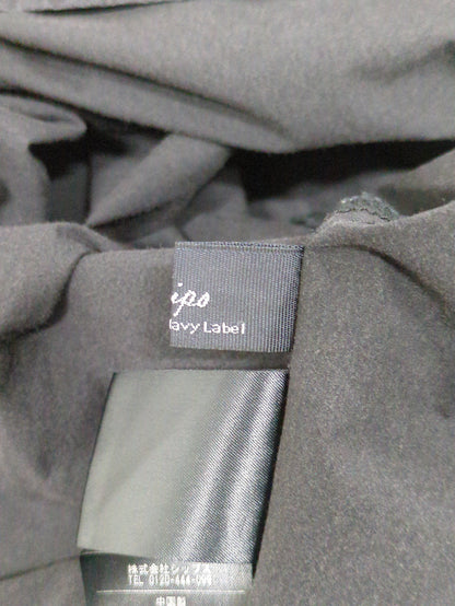 SHIPS Primary Navy Label:〈手洗い可能〉コットン フロント ピンタック ワンピース