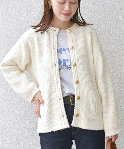 〈手洗い可能〉ツィディ ニット カーディガン