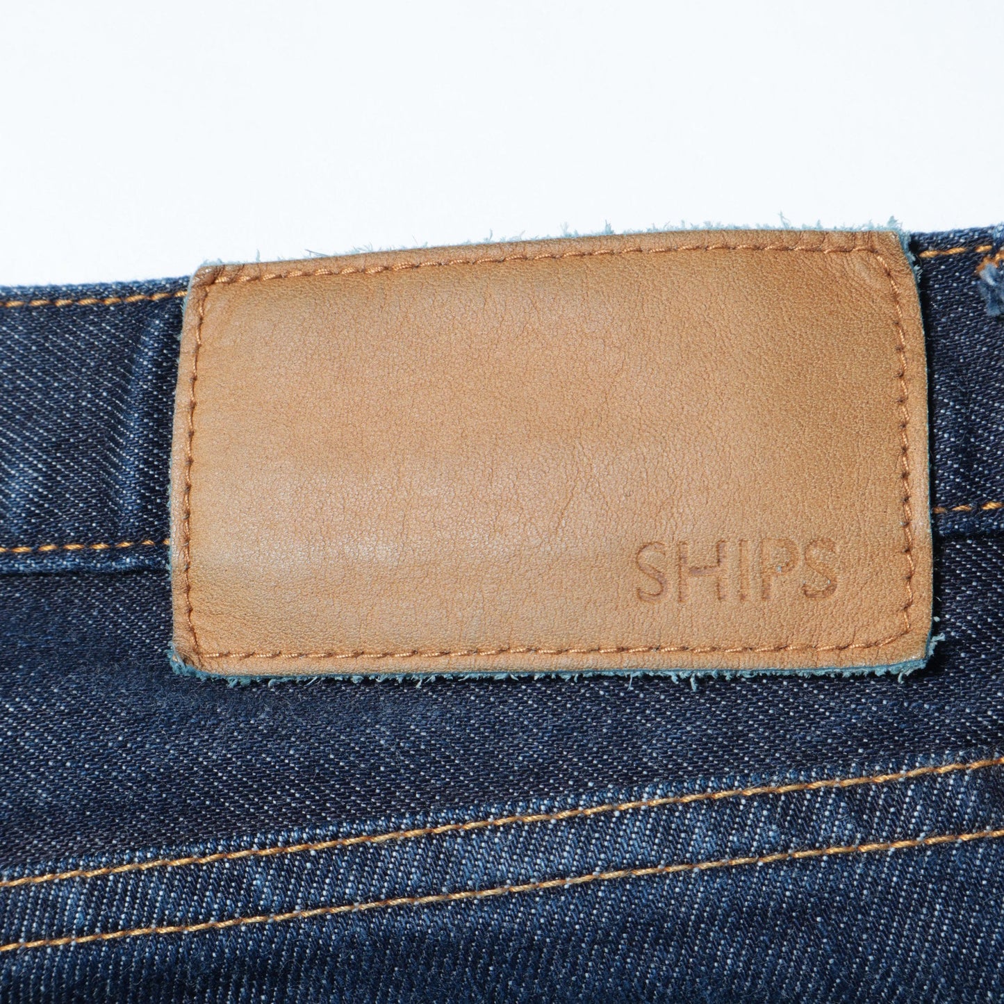 SHIPS: オイカワデニム セルビッチ 5ポケット デニム パンツ