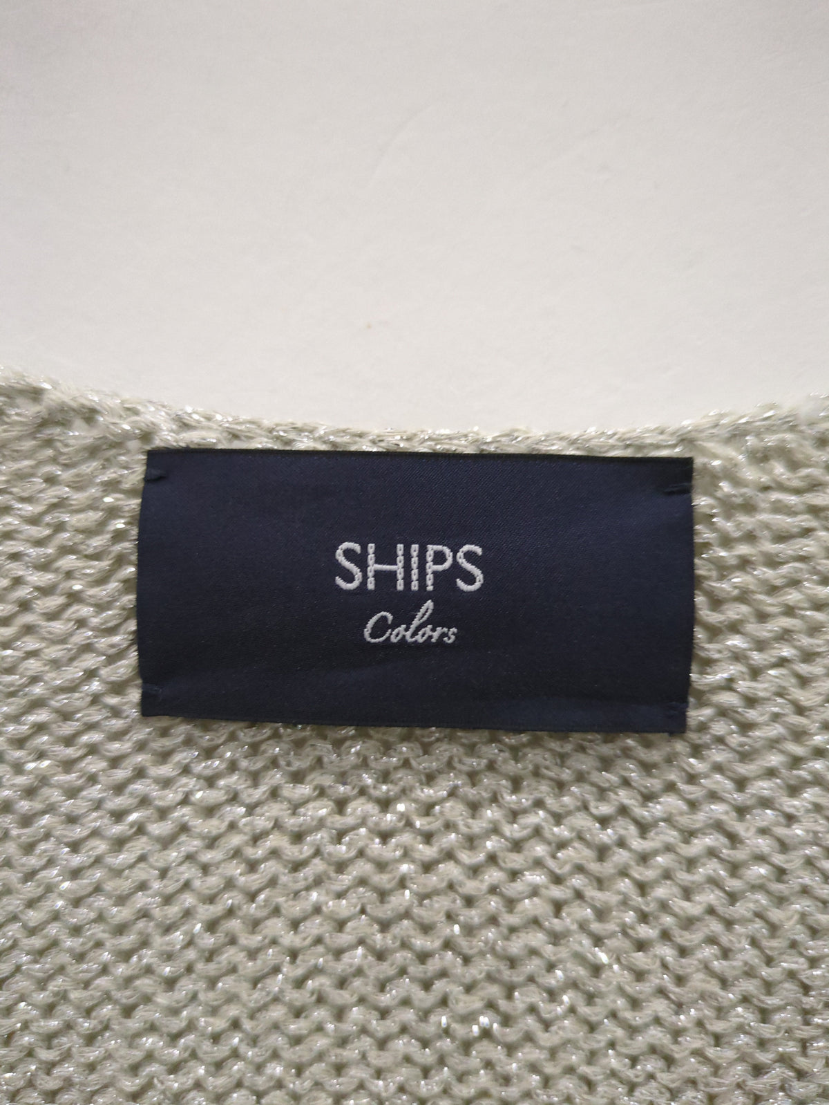 SHIPS Colors:Vネックニット