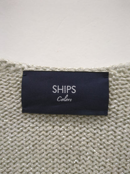SHIPS Colors:Vネックニット