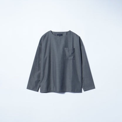 SHIPS JET BLUE: T/R プルオーバーシャツ 16FW