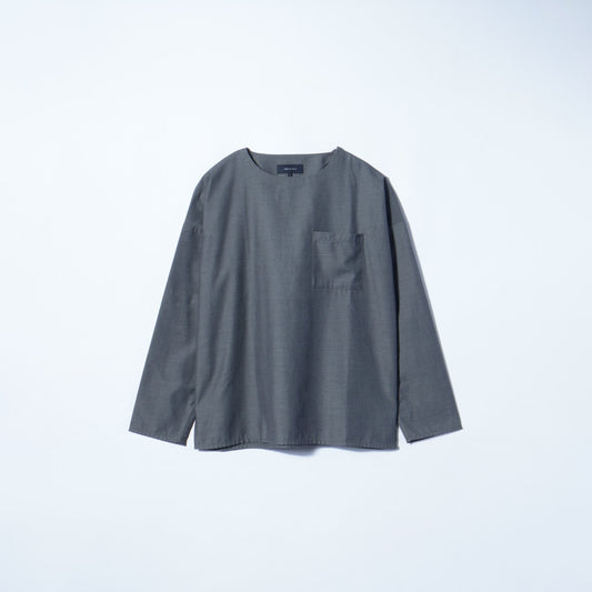 SHIPS JET BLUE: T/R プルオーバーシャツ 16FW