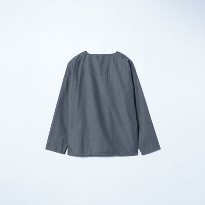 SHIPS JET BLUE: T/R プルオーバーシャツ 16FW