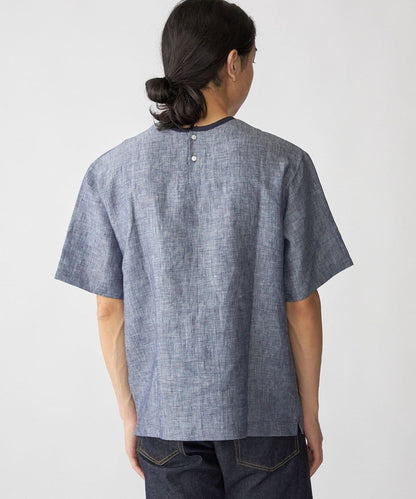 SHIPS: Herdmans リネン 2WAY プルオーバー Tシャツ