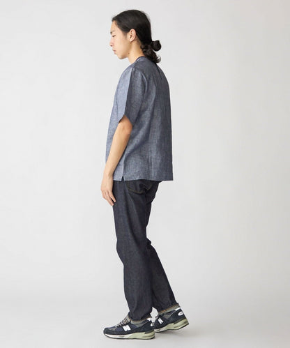 SHIPS: Herdmans リネン 2WAY プルオーバー Tシャツ