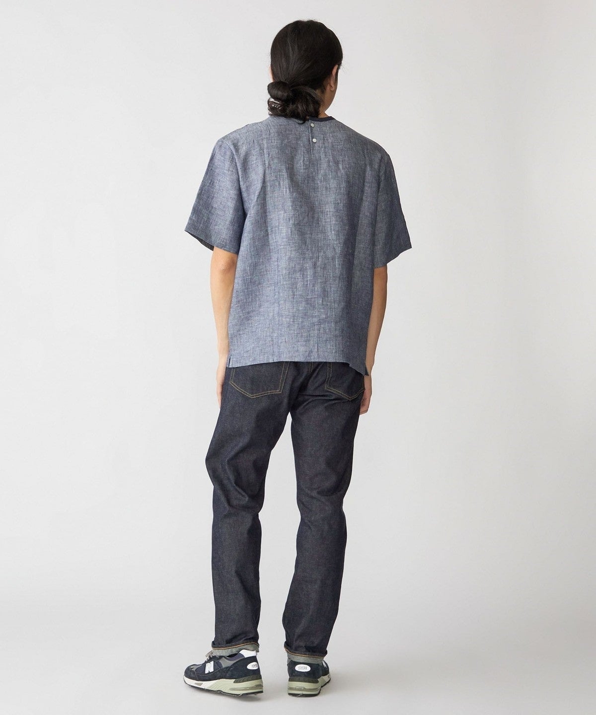 SHIPS: Herdmans リネン 2WAY プルオーバー Tシャツ