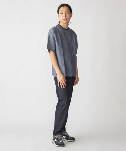 SHIPS: Herdmans リネン 2WAY プルオーバー Tシャツ